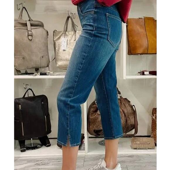 Spanx Womens Size 28 The Slim X Casual Capri Jeans Mid-Rise Straight Leg EUC - Picture 12 of 13